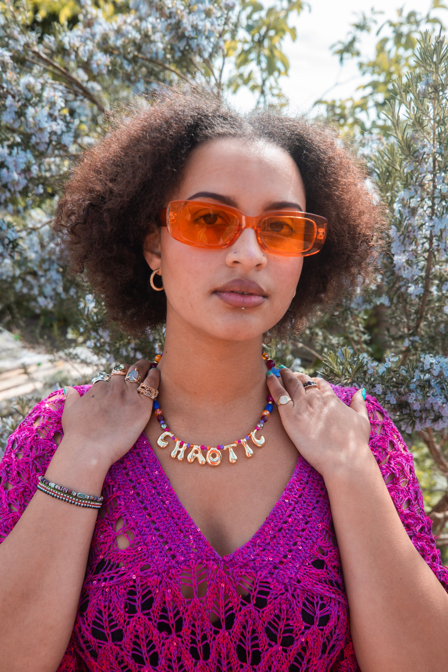 The Chaotic Necklace