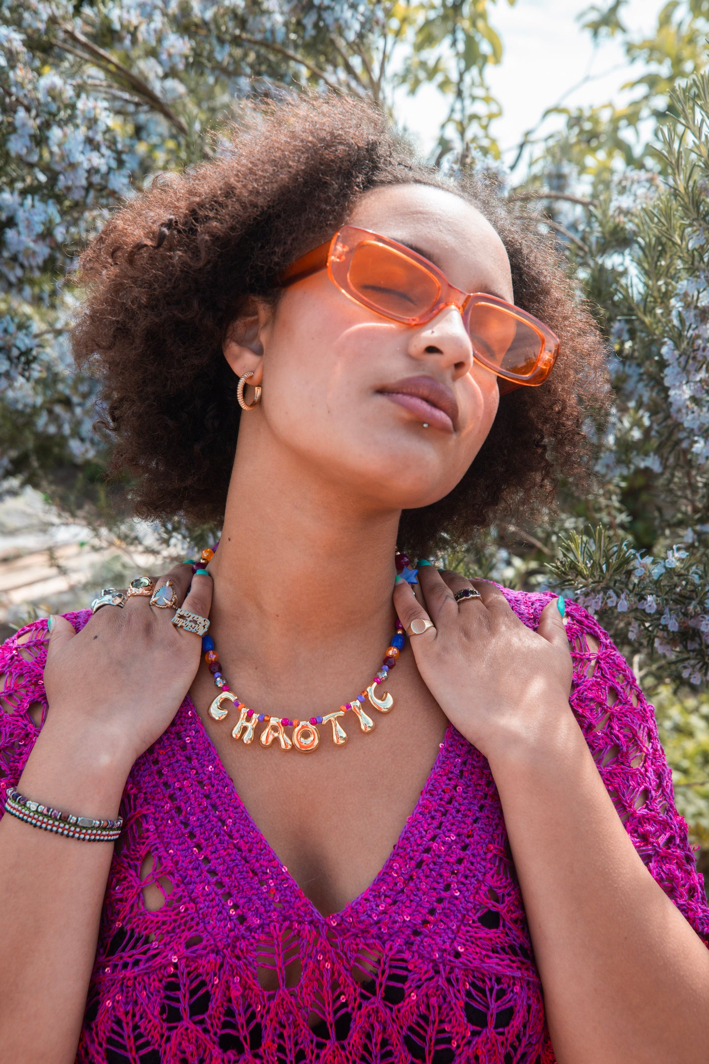 The Chaotic Necklace