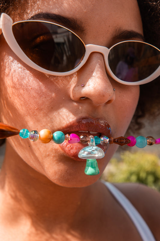 The Mother Mushroom in Pink Mint