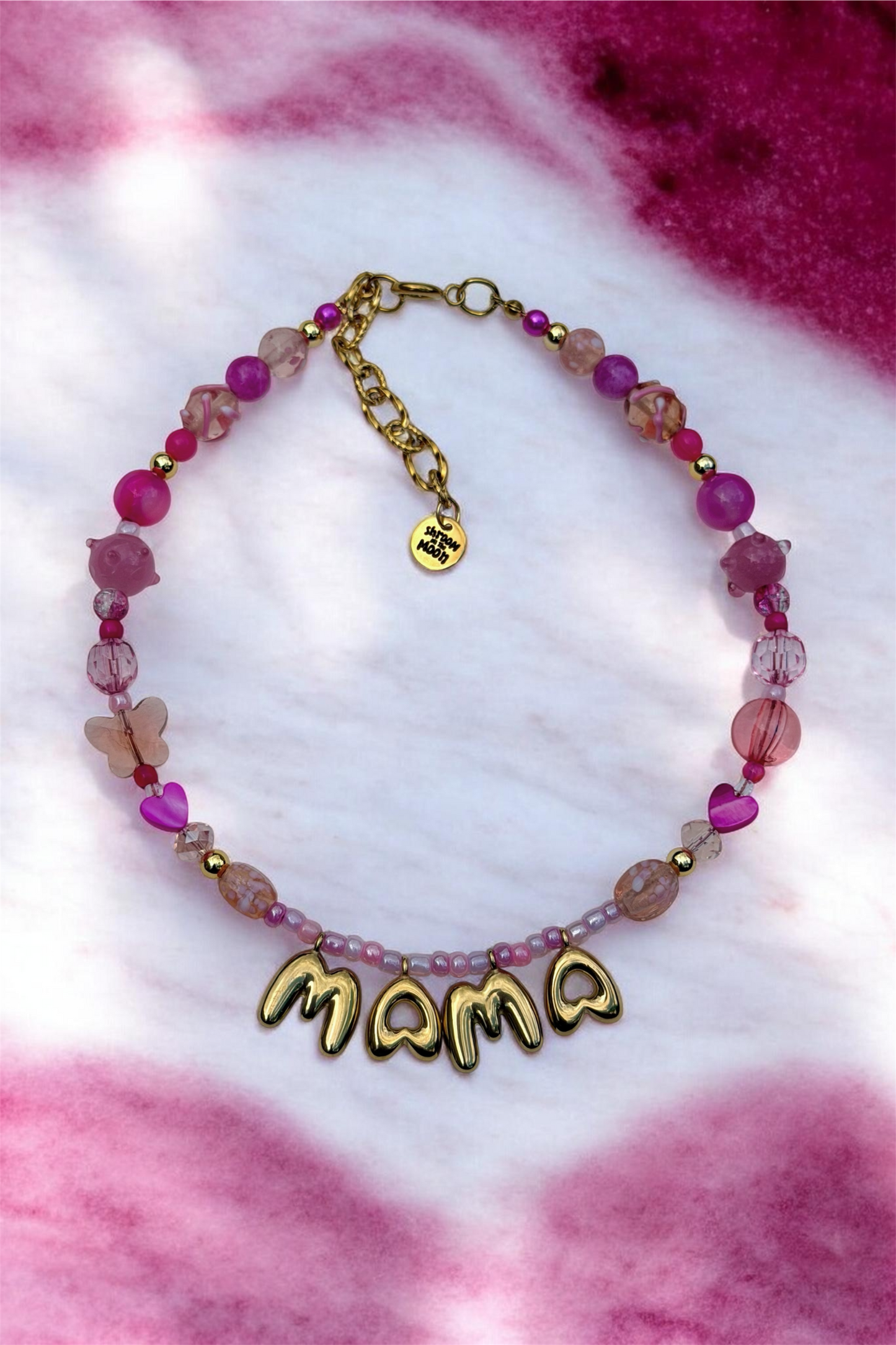 Pink Moon Mama Necklace 💕✨