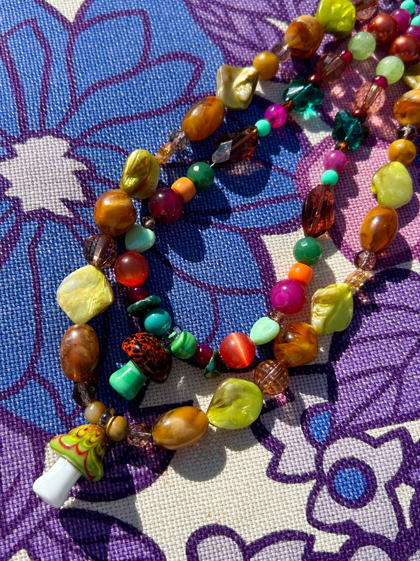 Custom Mother Mushroom Necklace