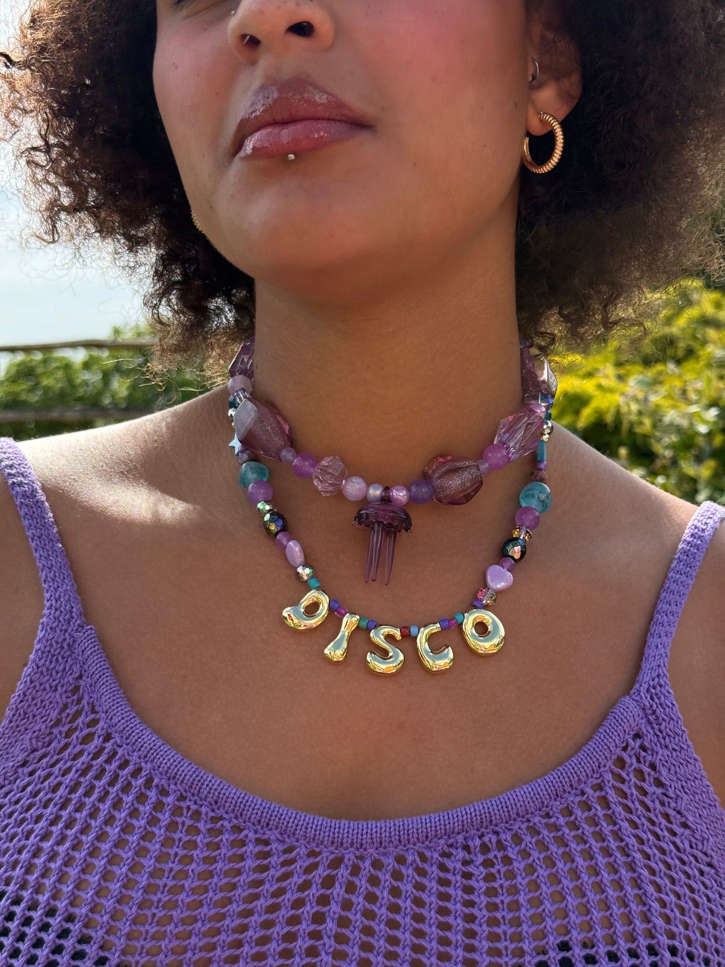 Jazzy Jellyfish Choker