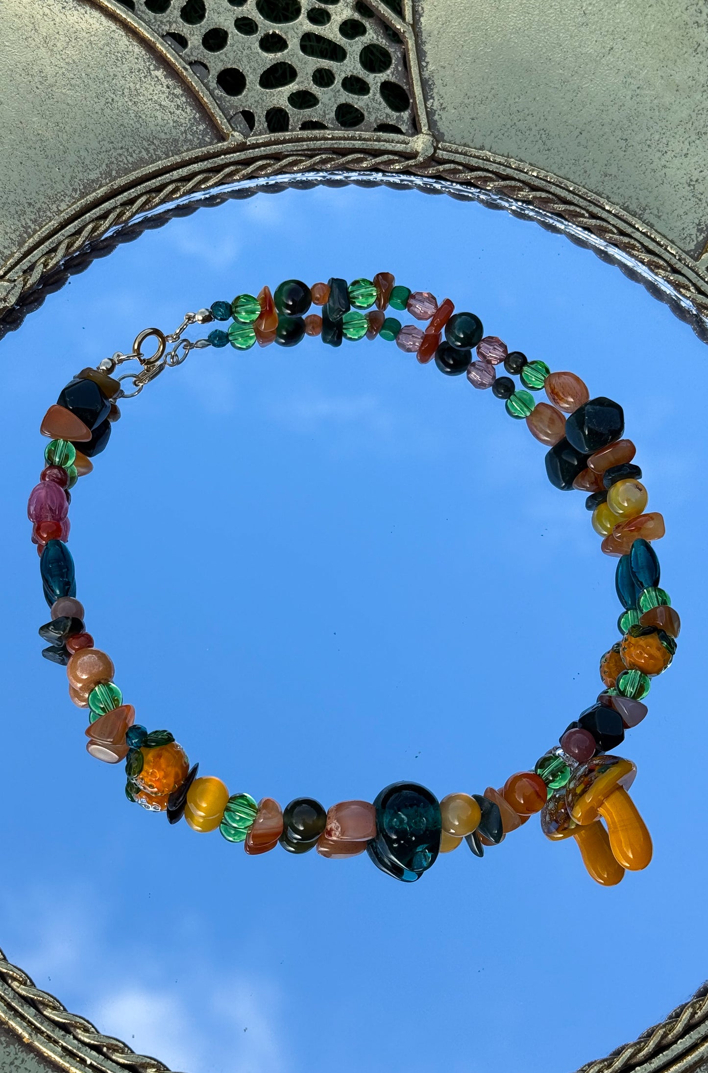 Custom Mother Mushroom Necklace