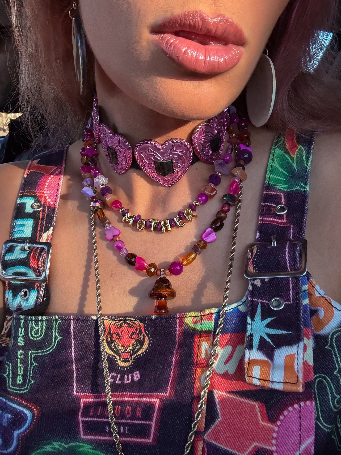 Custom Mother Mushroom Necklace