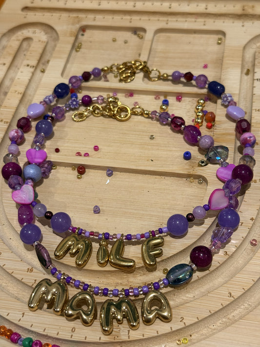 Custom MILF Necklace