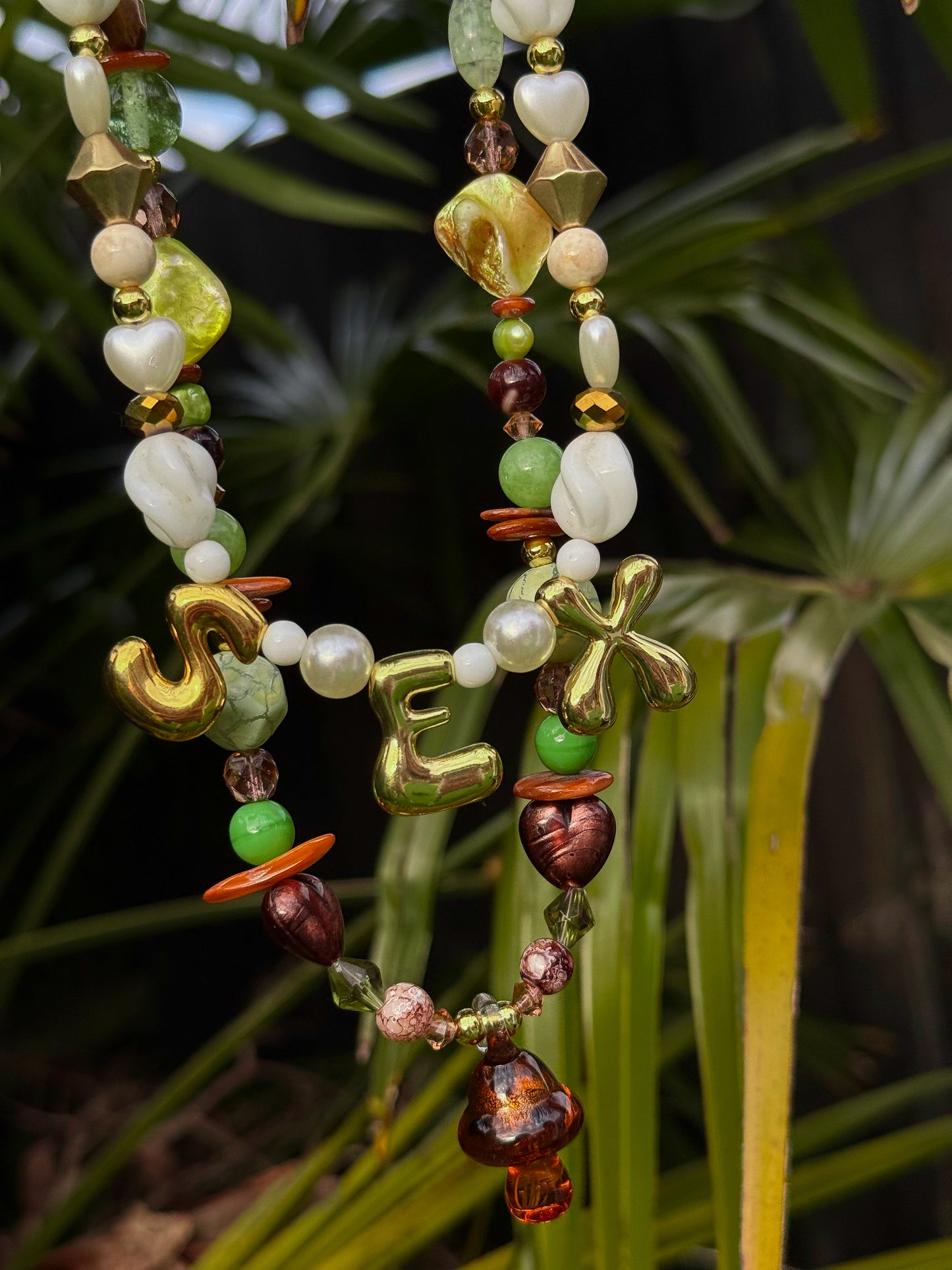 Custom Mother Mushroom Necklace