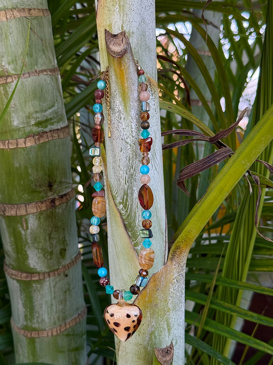 Custom Heart of Glass Necklace