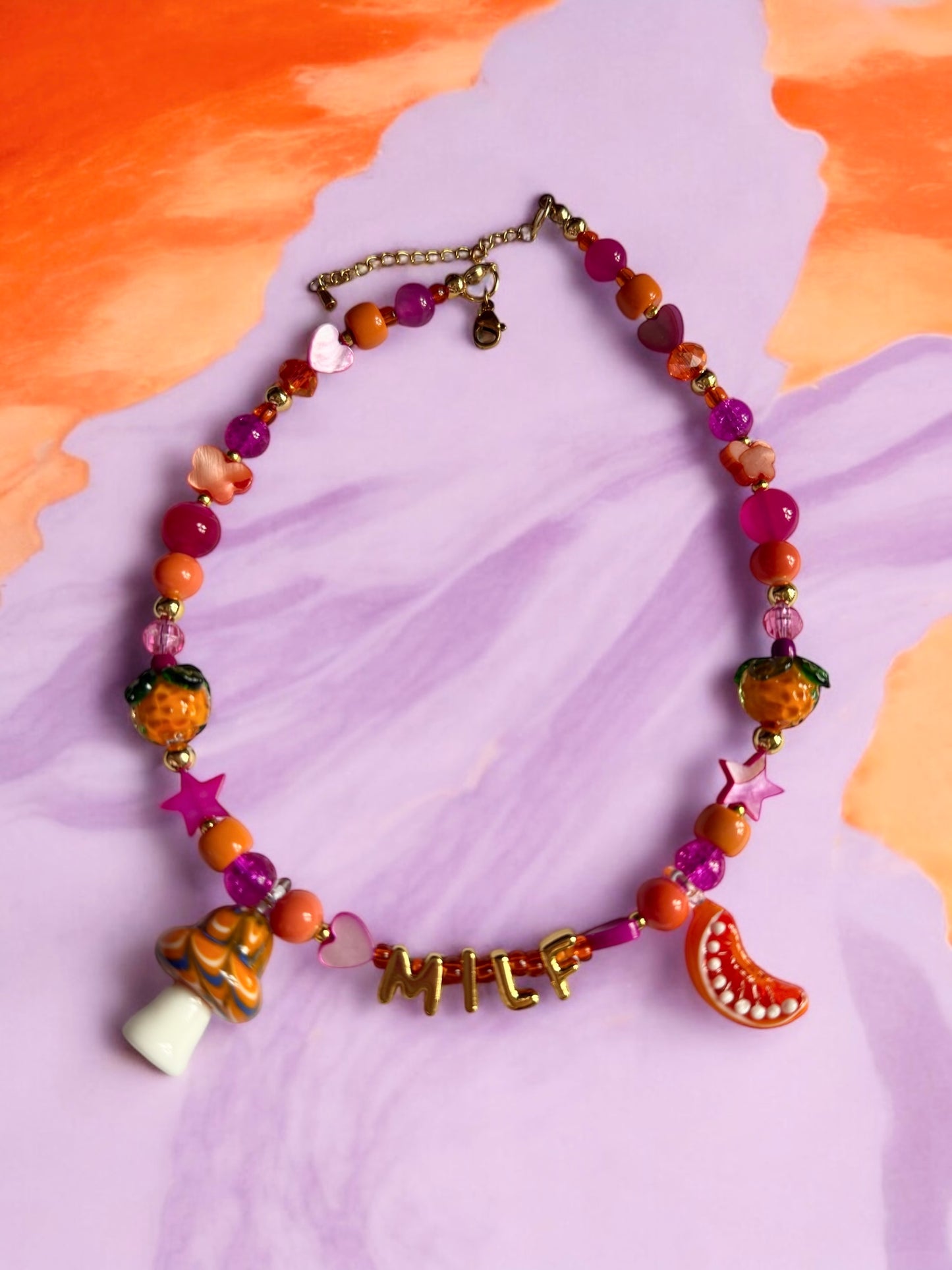 Custom Mother Mushroom Necklace