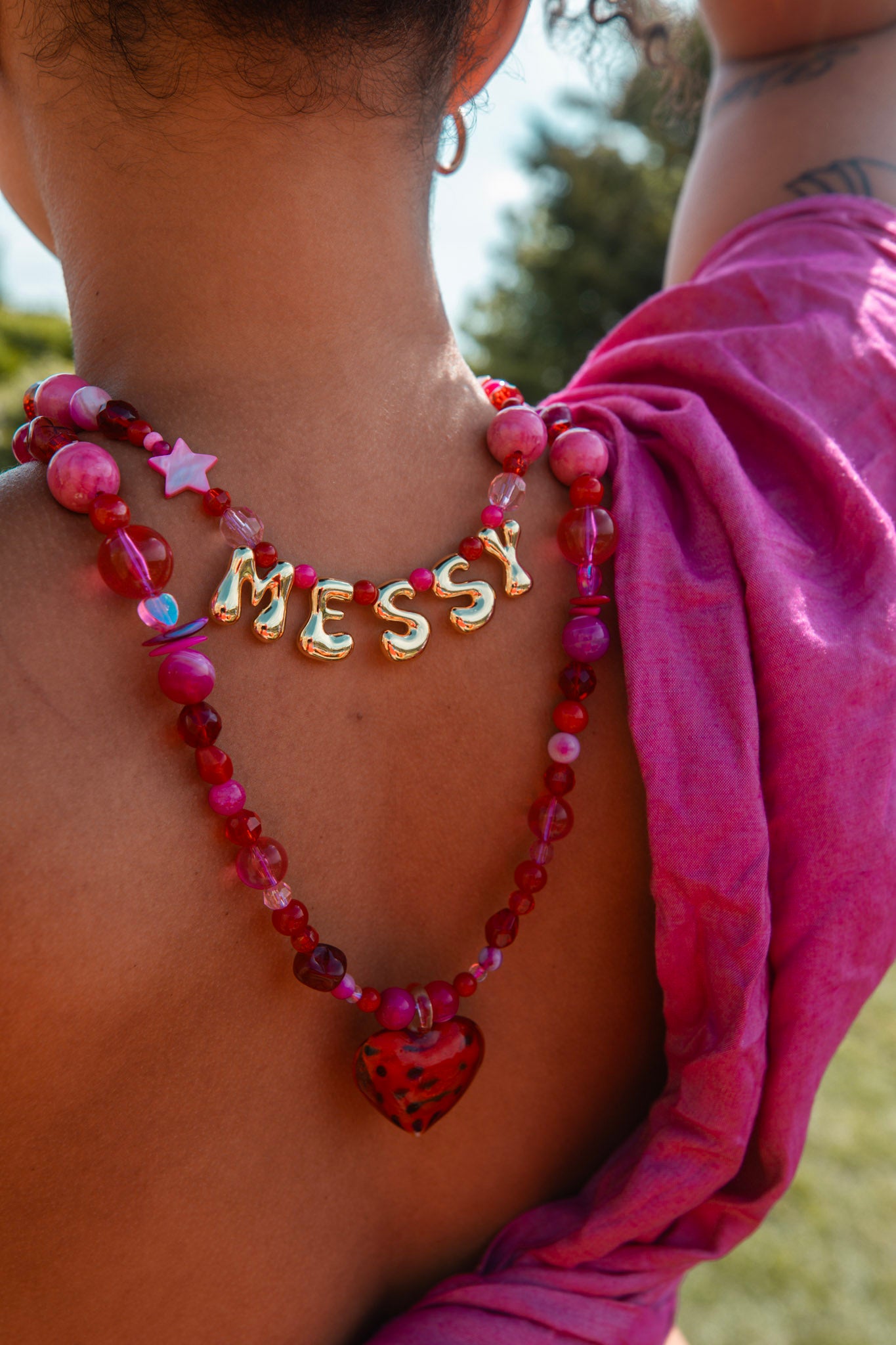 The Messy Love Heart Necklace