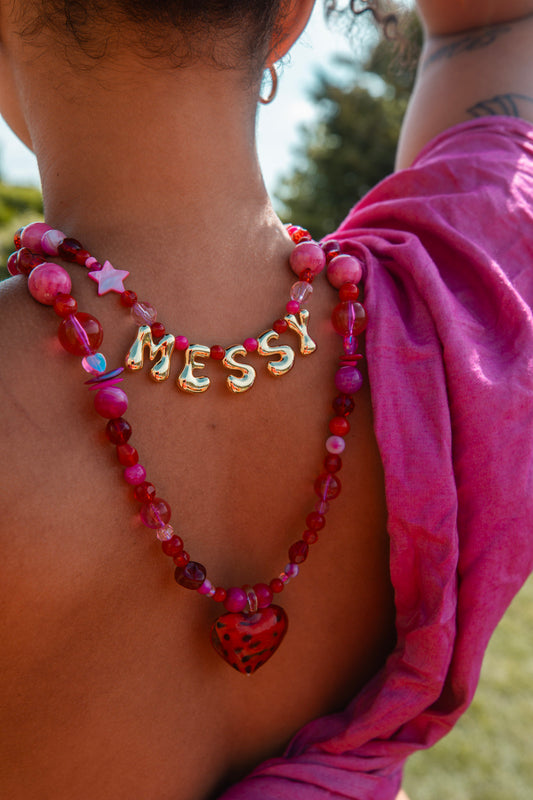 The Messy Love Heart Necklace
