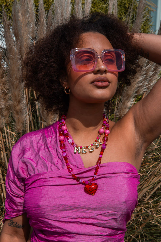 The Messy Love Heart Necklace