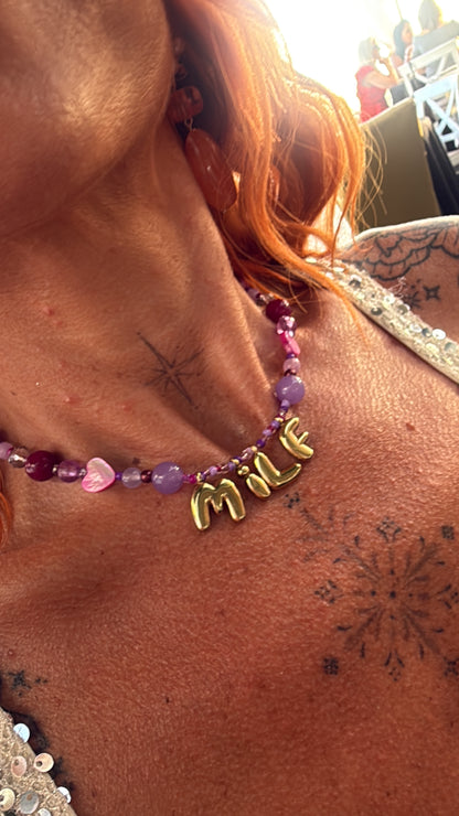 Custom MILF Necklace