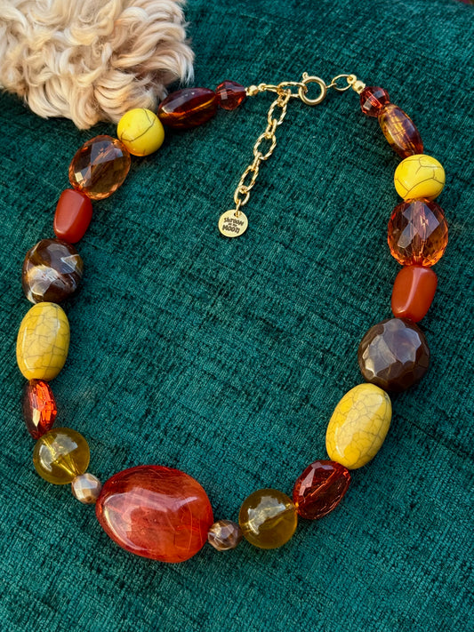 🌞 Sunset Groove Choker