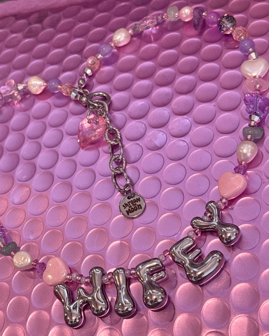 Custom Wifey Necklace