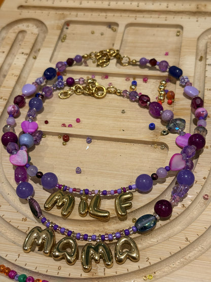 Custom MILF Necklace