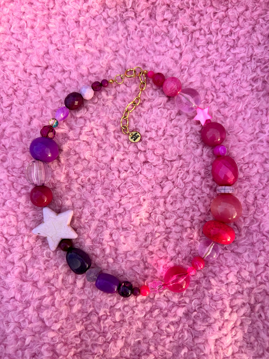 🌸⭐ The Celestial Stardust Choker